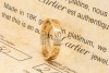 Cartier Love Ring Kleines Modell Massiv in 750er Gelbgold Größe 51 