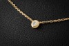 Cartier d'Amour Collier Mini Modell mit Diamant in 750er Gelbgold 