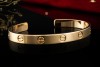 Cartier Love Armspange Armband Armreif Klassisch in Gelbgold 750 Gr. 17 