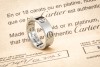 Cartier Love Ring Klassisches Modell 750er Weißgold Größe 49 Zertifikat 