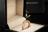 BVLGARI B.zero1 1-Band Memoire Ring Diamanten Gelbgold 750 Größe 53 OVP 