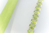 PERIDOT Designer Armband mit 70 Ct Peridot in 750 Weißgold  