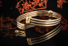 Cartier Armreif Armband in 750er Gelbgold Rotgold Weißgold mit Schraube 