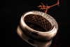 Pomellato Exklusiver Ring mit Cognac Diamanten Brillanten in Rotgold 750 