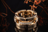 Odenwald Ring Glieder mit Diamanten rundum Massives Rosegold Rotgold 750 