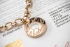 Chopard Armband Chopardissimo mit Diamanten Roségold 750 Gliederarmband 