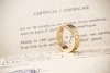 Cartier Love Ring mit 3 Diamanten in 750er Gelbgold Großes Modell Gr. 54 