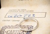 Etincelle de Cartier Ring Solitär Verlobungsring Diamanten Weißgold 750 
