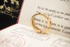 Cartier Ring Maillon Panthère in Gelbgold 750 mit Diamanten 59 Full Set 