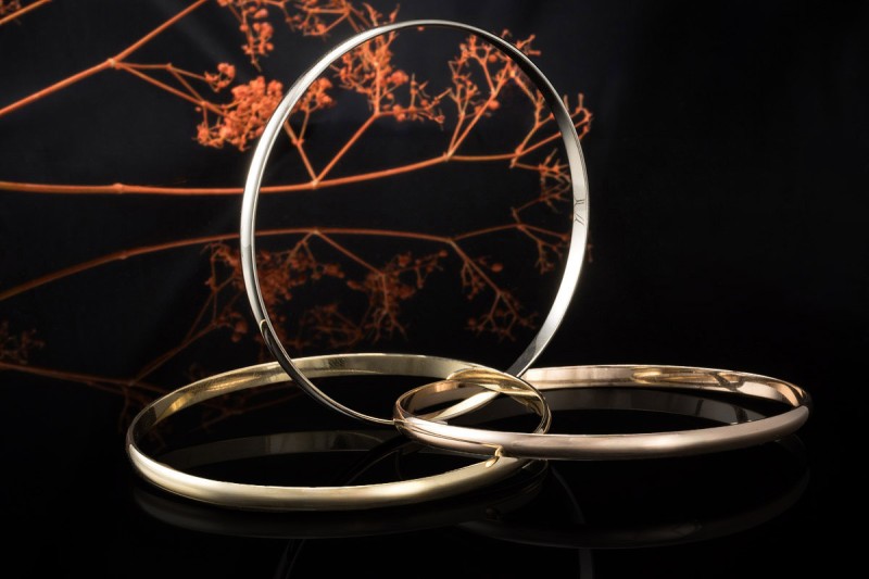 Cartier Armreif Trinity Klassisches Modell Gelbgold Rotgold Weißgold 750 