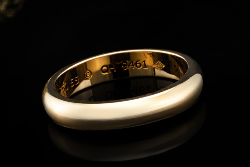 Cartier 1895 Trauring Ring Breite 4,0 mm in 750er Gelbgold Größe 55 