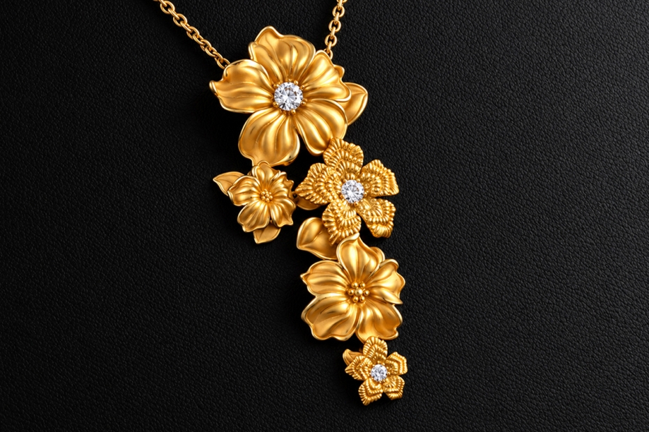 Carrera y Carrera Collier Kette Emperatriz Medium mit Diamanten Gold 750 