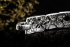Antikes Armband mit Diamanten und Onyx Vollbesatz in 750er Weissgold 