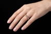 Clash de Cartier Ring Kleines Modell mit Diamanten in 750er Roségold 55 