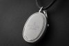 Meissen Collier Mystery Ming Drache Bemaltes Porzellan Weißgold Anhänger 