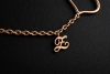 Zoccai 1839 Venice Collier mit geflochtenem Perlmutt in 750er Roségold 