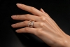 BVLGARI B.zero1 Ring Labyrinth mit Diamanten in Roségold & Weißgold 750 