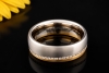 Christian Bauer Memoire Bandring mit Diamanten Platin 950 & Gelbgold 750 