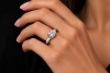 Juwelier Lücker Solitär Brillantring 1 Carat Lupenrein mit Weißgold 750 