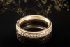 Wellendorff Ring Memoire Brillant Julia Diamant Drehring Gelbgold 56 OVP 