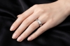 Cartier Love Ring Kleines Modell Schmal in Weißgold 750 Arbeit Größe 49 