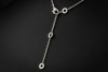 BVLGARI B.zero1 Collier Halskette mit rundem Anhänger in 750er Weißgold 