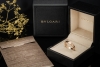 BVLGARI B.zero1 Ring Essential Band Solitär Diamant in Roségold 750 OVP 