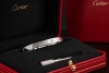 Cartier Love Armreif Armband Neues Modell in Weißgold 750 Gr 17 Full Set 