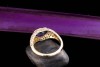 HANS DIETER KRIEGER Ring HERZSCHLIFF SAPHIR Kornblumenblau 750 Gold 