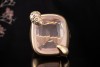 Pomellato Ring Ritratto Rosenquarz u. Diamanten Mattiert in Roségold 750 