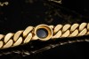 Armband Panzerarmband Saphir Cabochons Diamanten Massiv in Gelbgold 750 