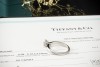 Tiffany & Co Solitär Ring Setting mit Diamant 0,50 Ct in Platin Full Set 
