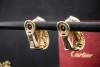 Cartier Ohrringe C de Cartier Clip Ohrstecker geflochten in Gelbgold 750 
