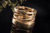 BVLGARI B.zero1 4-Band Ring Sonderedition Zaha Hadid 52 in Roségold 750 
