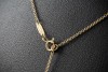 Tiffany & Co. T Smile Kette in 750er Gelbgold Collier mit Diamanten OVP 
