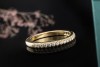 Tiffany & Co. Soleste Offener Eternity Ring Ehering 750er Gelbgold Gr 50 
