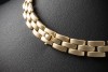 Cartier Collier Kette Maillon Panthère mit Diamanten in 750er Gelbgold 