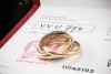 Trinity de Cartier Ring Klassisches Modell in Gold 750 Gr. 54 Full Set 