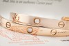 Cartier Love Armreif Bracelet mit Diamanten 750er Roségold Full Set 2025 