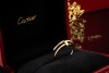 Cartier Juste un Clou Ring Kleines Modell 750er Gelbgold Full Set Gr. 52 