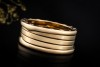 BVLGARI B.zero1 Ring 4-Band beweglich in 750er Gelbgold Massiv Größe 64 