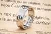 Cartier Love Ring Klassisches Modell 750er Weißgold Größe 49 Zertifikat 