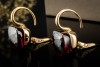 Pomellato Ohrringe Ohrstecker Nudo Classic mit Granat in 750er Gelbgold 