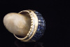 Überwältigende 8 Ct SAPHIR 750 Gold Ring mit Brillanten 