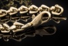 Cartier Armband massiv mit Gliedern und Karabiner in 750er Gelbgold 