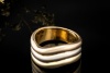 Cartier Trinity Stack Dreier Ring in 750er Roségold Gelbgold Weißgold 