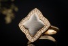Victor Mayer Ring Eloise 150 x limitiert Diamanten Matt in Roségold 750 