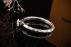 Louis Vuitton Ring Verlobungsring Monogram Infini Engagement in Weißgold 