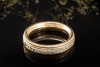 Wellendorff Ring Memoire Brillant Julia Diamant Drehring Gelbgold 56 OVP 