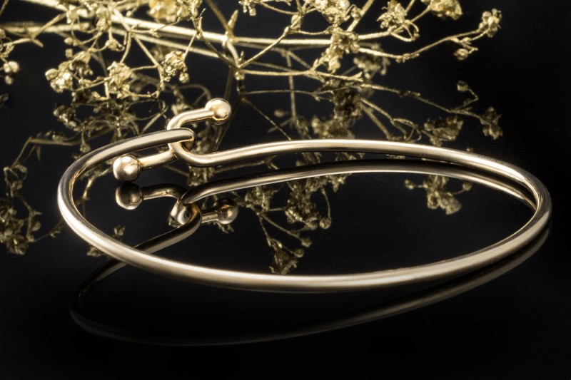 Tiffany & Co. Vintage Armreif Armband Armspange Rarität in Gelbgold 585 